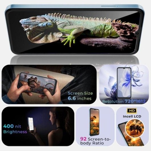 HOTWAV Note 15 4G 4GB 64GB 6.6" Dunkelblau