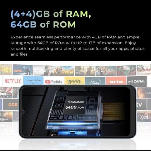 HOTWAV Note 15 4G 4GB 64GB 6.6" Dunkelblau