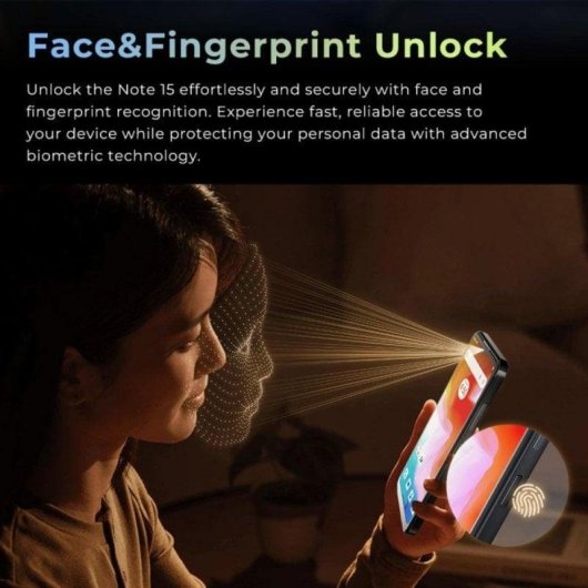 HOTWAV Note 15 4G 4GB 64GB 6.6" Dunkelblau