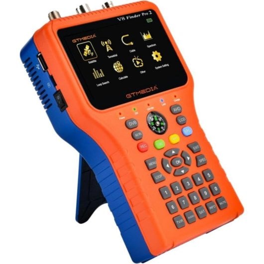 Localizador V8 Finder Pro GT Media pantalla 4,3" LCD con soporte DVB?S2X/H.265
