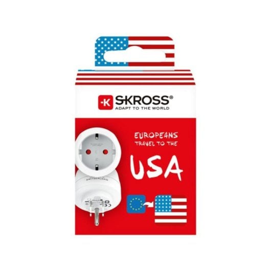 Adaptateur Skross 1.500203-E Type B Blanc