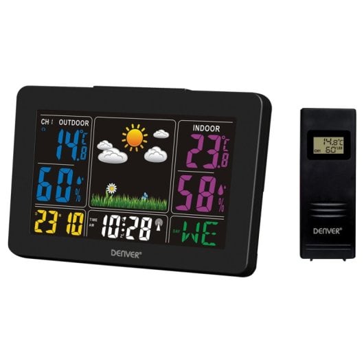 Estación meteorológica Denver WS-540 Reloj y pantalla a color