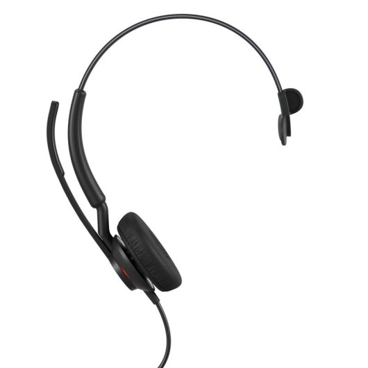 Jabra Engage 50 II Headset USB-C com 3x Microfones e Cancelamento de Ruido Preto