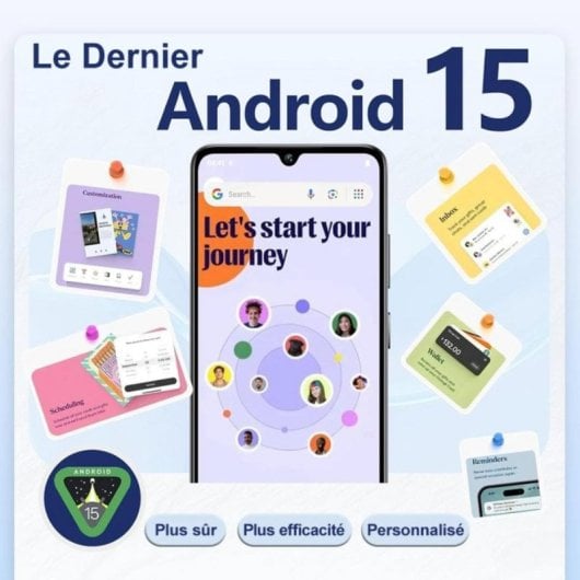 Smartphone IIIF150 Action A5 Pro 3 Go RAM 256 Go 6,88" 4G Double SIM 5100 mAh Android 15 Bleu