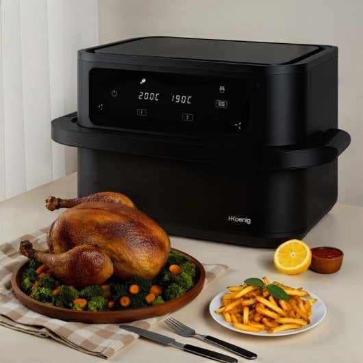 Fritadeira Sem Óleo 10l. H.koenig Fry960