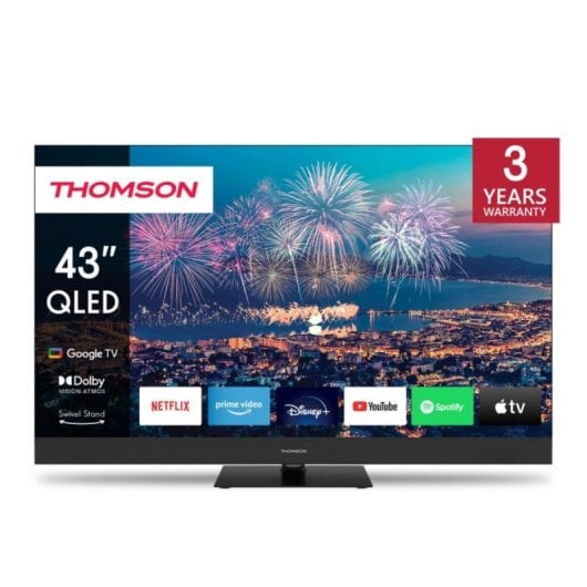 TV Thomson QLED 43QG6C14 43" 4K Smart TV