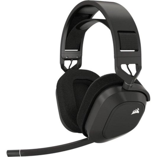 Casque Corsair HS80 MAX sans fil 2.4 GHz Bluetooth Dolby Atmos Microphone gris