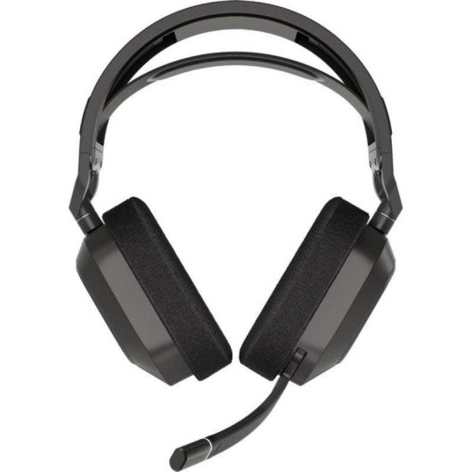 Casque Corsair HS80 MAX sans fil 2.4 GHz Bluetooth Dolby Atmos Microphone gris
