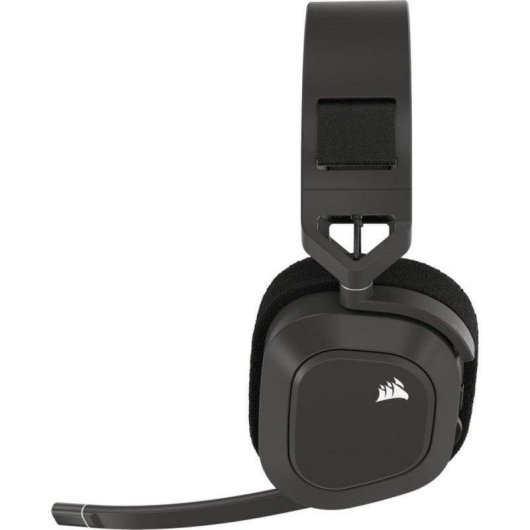 Casque Corsair HS80 MAX sans fil 2.4 GHz Bluetooth Dolby Atmos Microphone gris