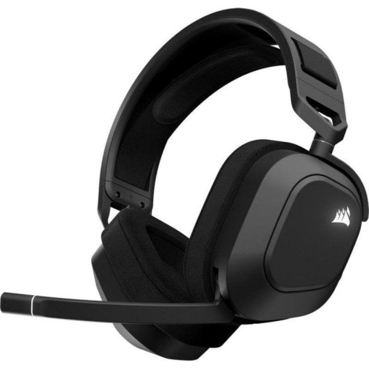 Casque Corsair HS80 MAX sans fil 2.4 GHz Bluetooth Dolby Atmos Microphone gris