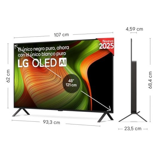 LG OLED AI OLED48B56L 48" 4K UltraHD 120Hz Smart TV WebOS HDR10 FreeSync