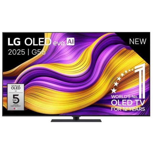 LG OLED evo AI OLED65G56LS 65" 4K Ultra HD 120Hz Smart TV WebOS HDR10 FreeSync