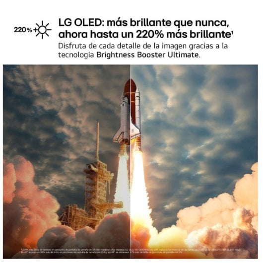 LG OLED evo AI OLED65G56LS 65" 4K Ultra HD 120Hz Smart TV WebOS HDR10 FreeSync