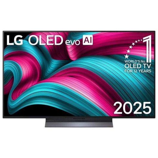 TV LG OLED evo AI OLED48C56LB 48" 4K UltraHD 120Hz Smart TV WebOS HDR10 FreeSync
