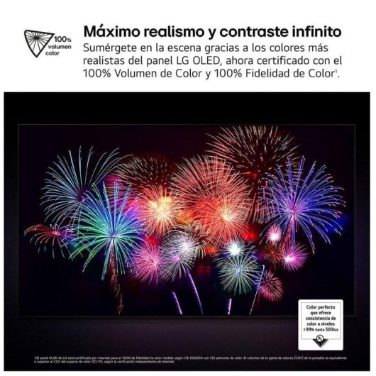 TV LG OLED evo AI OLED48C56LB 48" 4K UltraHD 120Hz Smart TV WebOS HDR10 FreeSync