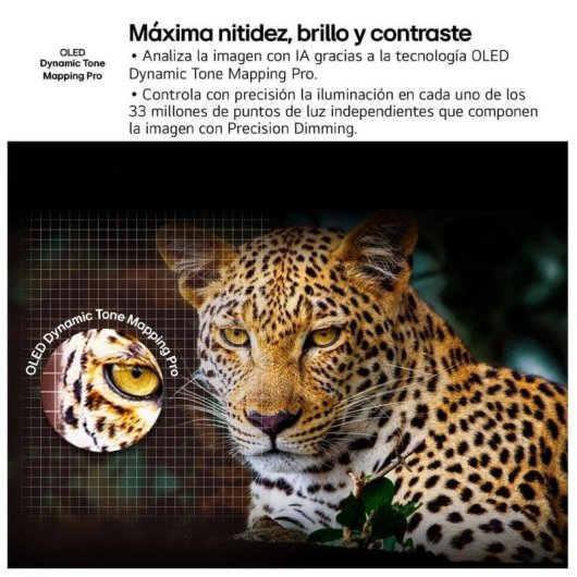 TV LG OLED evo AI OLED48C56LB 48" 4K UltraHD 120Hz Smart TV WebOS HDR10 FreeSync