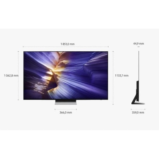 TV Samsung OLED 83" 4K HDR10+ Motion Xcelerator 144Hz Smart TV Dolby Atmos