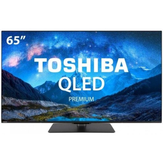 TV Toshiba QLED 65QV3F63DG 65" 4K UltraHD 60Hz Smart TV VIDAA HDR10 Dolby Atmos
