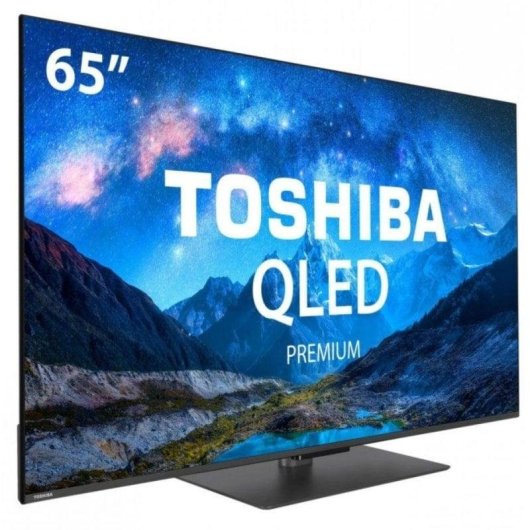 TV Toshiba QLED 65QV3F63DG 65" 4K UltraHD 60Hz Smart TV VIDAA HDR10 Dolby Atmos