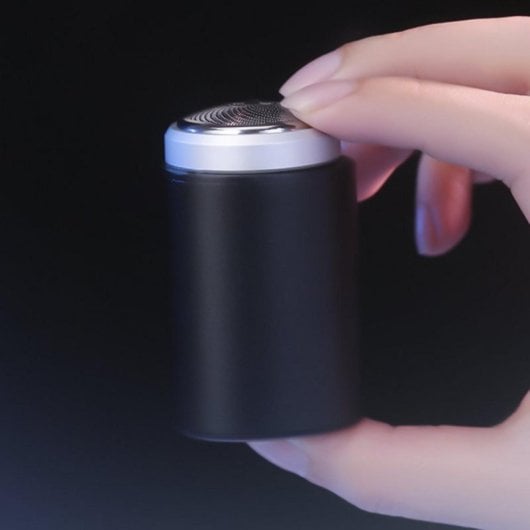Mini Rasierer Tragbar USB-C 5W 60 min Akkulaufzeit Metall/ABS