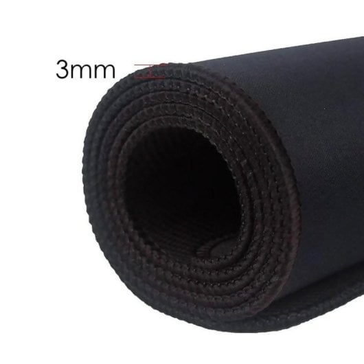 Dam Electronics DMAD0213C0600 Tapete Gaming XXL Mapamundi 79x29,5cm com Base Antiderrapante Lycra