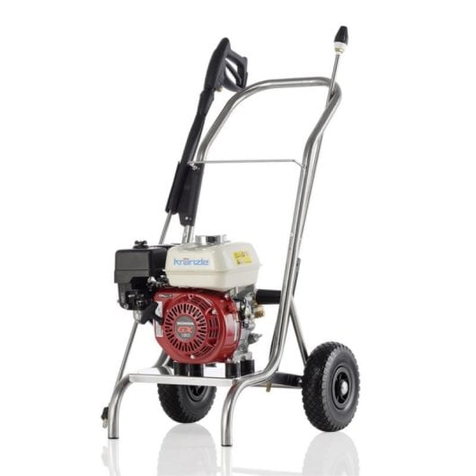 Máquina de Limpeza a Pressão Honda Profi-Jet B 10/200 6 HP Água Fria Chassis Aço Inoxidável