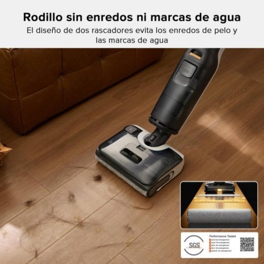 Aspirador sem fios Roborock F25 20000 Pa Sensor DirTect Autolimpeza 60min