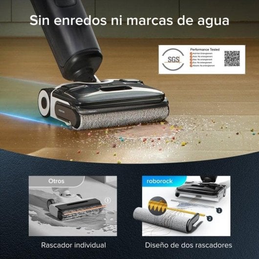 Aspirador sem Fio Roborock F25 XT 20000Pa 60min Autolimpeza App Depósito 740ml