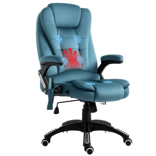 Vinsetto Silla De Oficina Con Masaje De 6 Puntos De Masaje Función Basculante