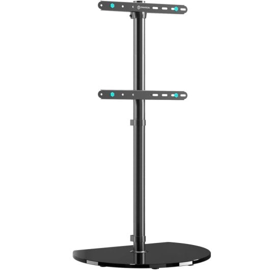 Support TV Onkron de 30 à 60 pouces, support TV universel pour un poids jusqu'à 41 kg, VESA 100 x 100 - 400 x 400 mm, base TV pivotante, noir TS5060-B