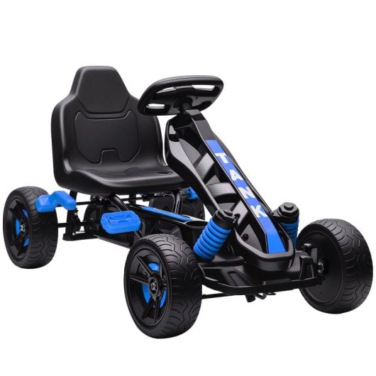 Aiyaplay Kart Pedales Para Niños De +3 Años Con Embrague Automático Azul