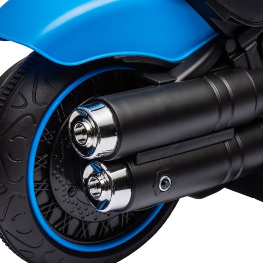 Homcom Moto Eléctrica Para Niños De 18-36 Meses Batería 6v Azul