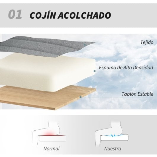 Homcom Silla De Oficina Sin Brazos Silla De Escritorio Giratoria Basculante Gris