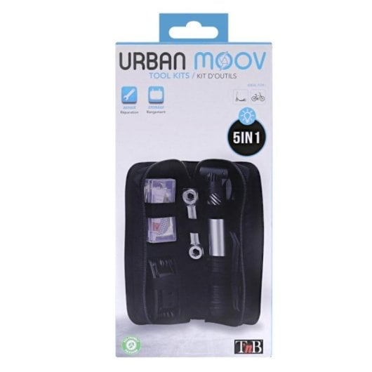 Kit d entretien vélo T'nB Compact accessoires essentiels kit réparation pneus valves Presta Schrader