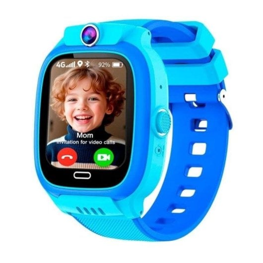 Cool Kids GPS Nano SIM GPS 52mm TFT Azul IP67 Autonomia 3-4 dias Botão SOS