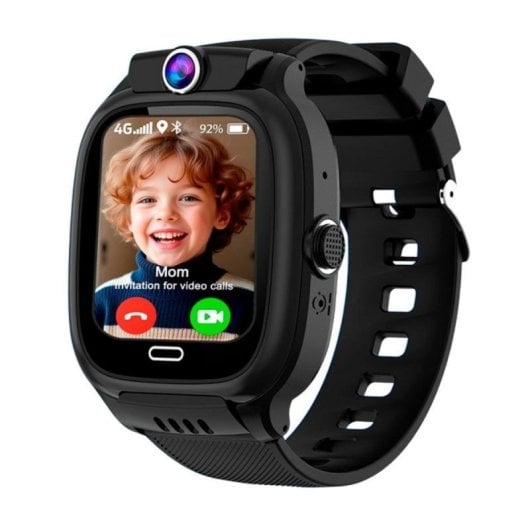 Smartwatch COOL Kids GPS Nano SIM IP67 videollamadas localización y botón SOS Negro