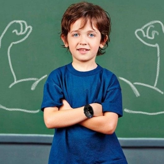 Cool Kids GPS GSM 2G 44mm Ecrã 1.44" Preto IP67 SOS Videoconferência Autonomia 4 dias