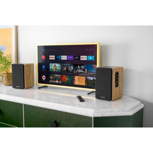 Barra de Som Thomson 2.1 150W Bluetooth 5.3 USB RCA Óptica Comando