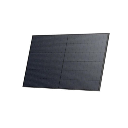 Panel solar EcoFlow 520W bifacial kit 2 unidades eficiencia 24,8 porcentaje IP68 aluminio
