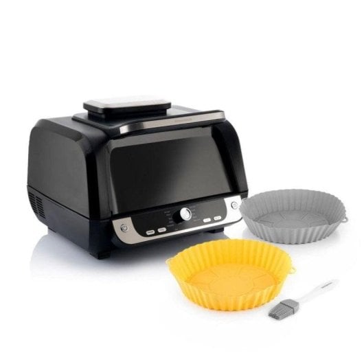 Friteuse sans Huile InnovaGoods Fryinn 12-in-1 6L 3400W avec Grill Accessoires Recettes