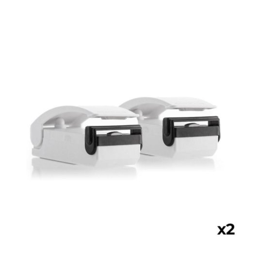 Scelleuse de Sacs InnovaGoods MagSeal Blanc et Noir Portable 2-en-1 Aimantée
