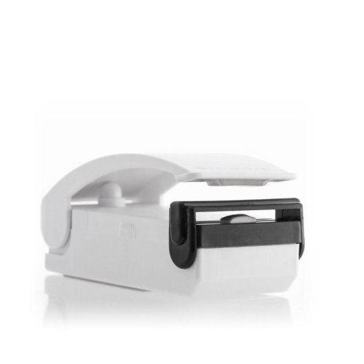 Scelleuse de Sacs InnovaGoods MagSeal Blanc et Noir Portable 2-en-1 Aimantée