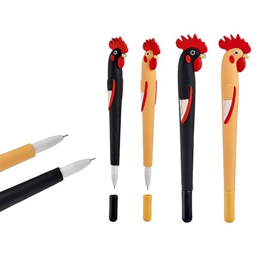 Pack de 4 canetas Gallo sortidas