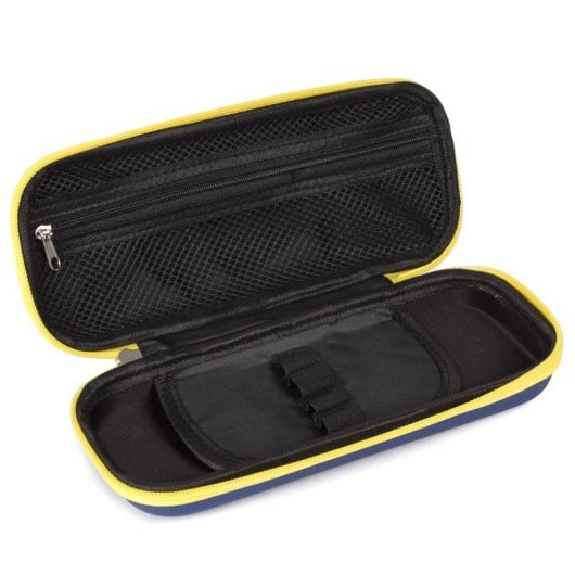 Trousse à crayons avec motif poussin 3D.