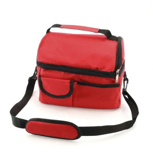 Borsa termica Bemel All-Terrain realizzata in resistente poliestere 600D con numerose tasche. Interno isolato con finitura in alluminio.