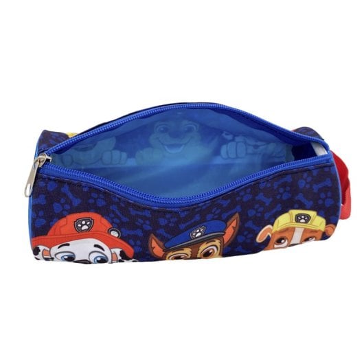 Astuccio rotondo Paw Patrol. Interno completamente foderato e personalizzato.