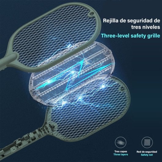 WP-07 Elektrischer Mücken-, Fliegen- und Mottenvernichter. Lithiumbatterie. 360°-Ultraviolettlicht.