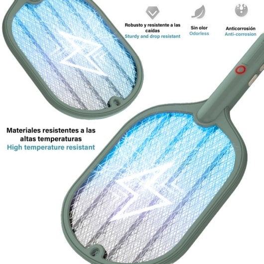 WP-07 Elektrischer Mücken-, Fliegen- und Mottenvernichter. Lithiumbatterie. 360°-Ultraviolettlicht.