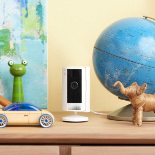 Telecamera IP Ring Indoor Camera 2nd Gen Wireless Full HD Visione Notturna 2 Vie Bianco