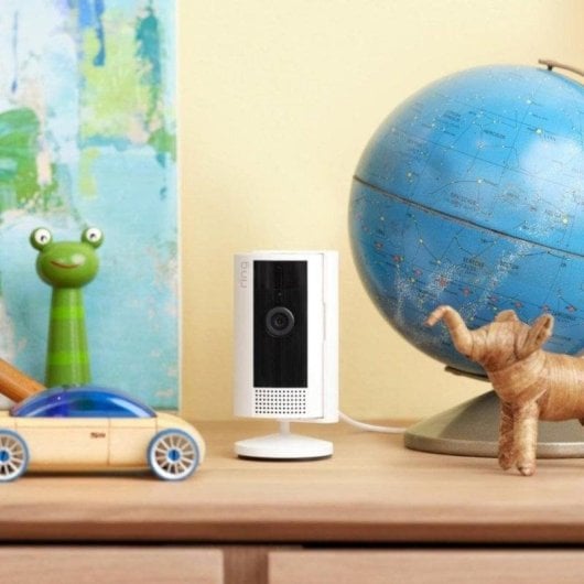 Videocamere di sorveglianza Ring Indoor Cam 2nd Gen FullHD Visione Notturna Interna Audio Bidirezionale Controllo Vocale